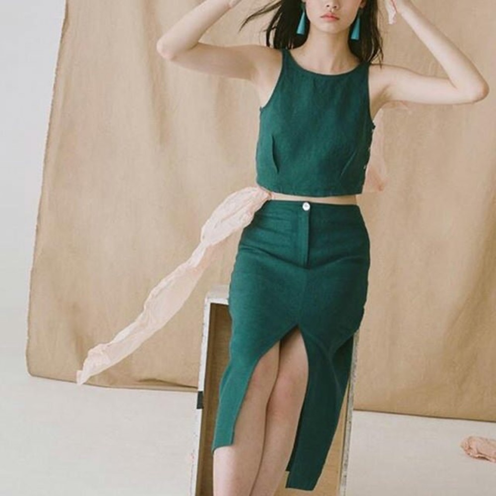 Paloma Wool Colomba linen top size EU 40 US medium